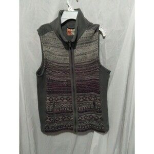 Ruff Hewn Grey Purple Knit / Fleece with Fleece Lining XL